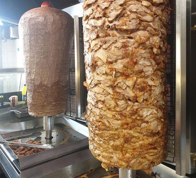 Cây thịt nướng Doner Kebab