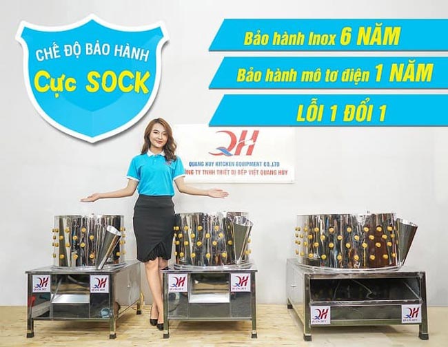 Quang Huy đơn vị cung cấp máy vặt lông gia cầm số 1 Việt Nam 