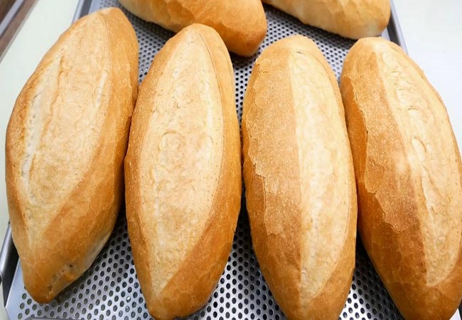 Bánh mì có vỏ vàng giòn 