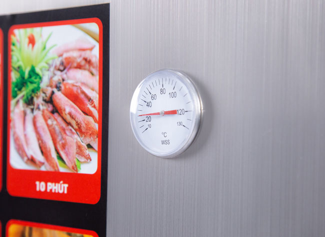 Đồng hồ đo áp suất tủ cơm công nghiệp