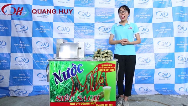 Ưu đãi khi mua máy ép nước mía tại Quang Huy