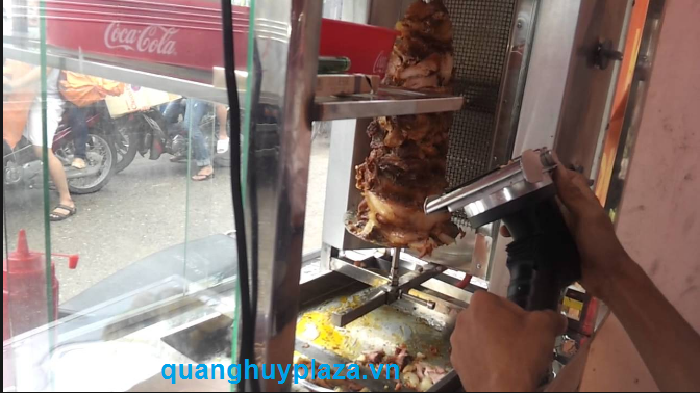Máy Cắt Thịt Cầm tay Doner Kebab