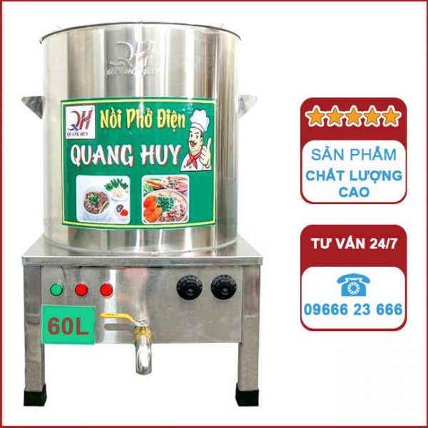 Nồi Nấu Phở 60 Lít - Quang Huy