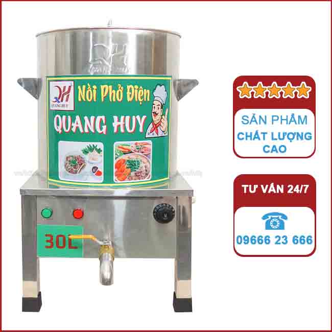 Nồi Nấu Phở 30 Lít - Quang Huy