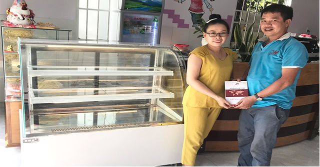 Địa chỉ bán tủ bánh kem uy tín chất lượng tại Quang Huy Plaza