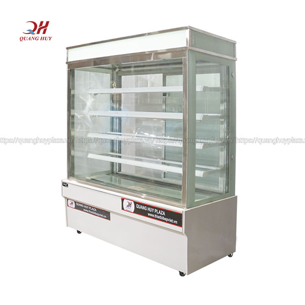 Tủ bánh kem Quang Huy sử dụng chất liệu sản xuất tiên tiến nhất