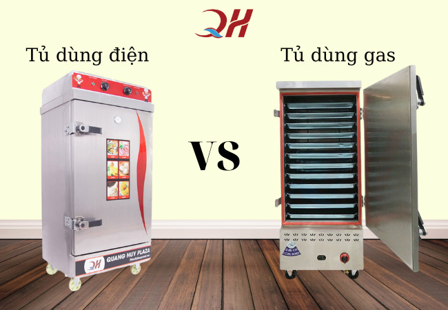 Tủ cơm bằng gas và tủ cơm bằng điện loại nào tốt hơn?