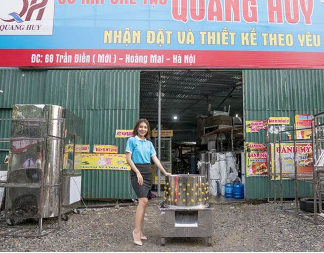 Xưởng sản xuất lông gà, vịt, chim câu Quang Huy Plaza