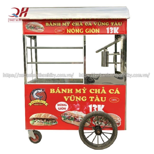Mẫu xeMẫu xe bánh mì chả cá Vũng Tàu