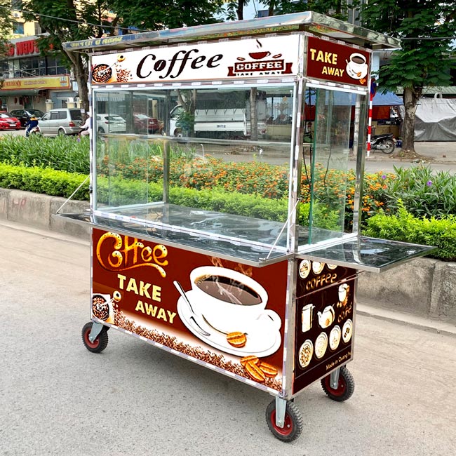Giá xe cafe 1m5 tại Quang Huy Plaza