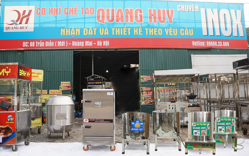 Quang Huy - địa chỉ uy tín mua nồi hấp giò chả giá rẻ