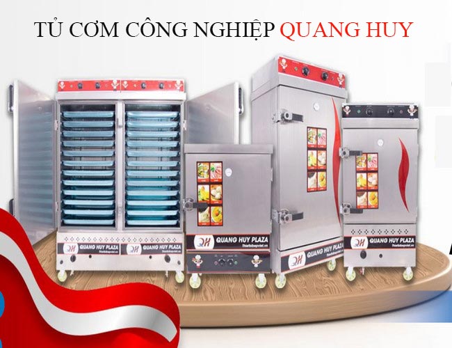 Tủ cơm công nghiệp Quang Huy