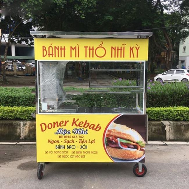 Mẫu xe bánh mì thổ nhĩ kỳ 12 Quang Huy