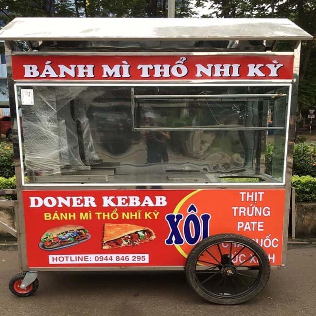 Mẫu xe bánh mì thổ nhĩ kỳ 16 Quang Huy