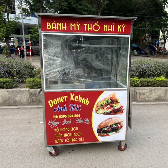 Mẫu xe bánh mì thổ nhĩ kỳ 3 Quang Huy