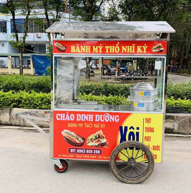 Mẫu xe bánh mì thổ nhĩ kỳ 6 Quang Huy