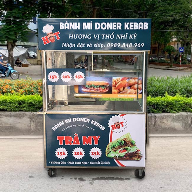 Mẫu xe bánh mì thổ nhĩ kỳ 7 Quang Huy