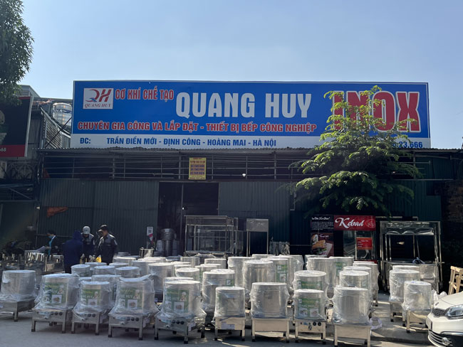 Nồi phở điện Quang Huy bán chạy