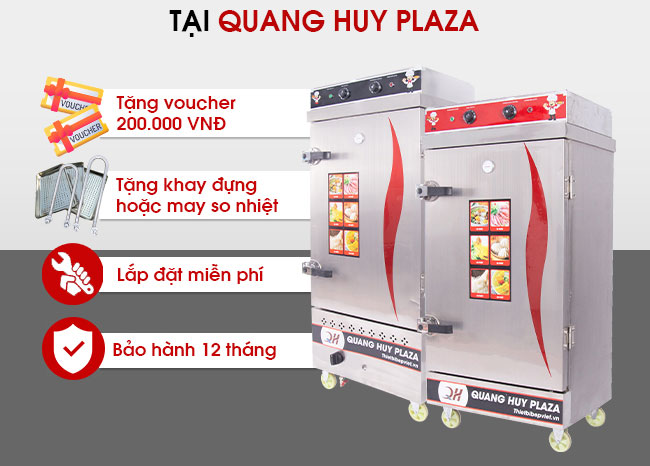 Tủ cơm công nghiệp mới giá rẻ Quang Huy