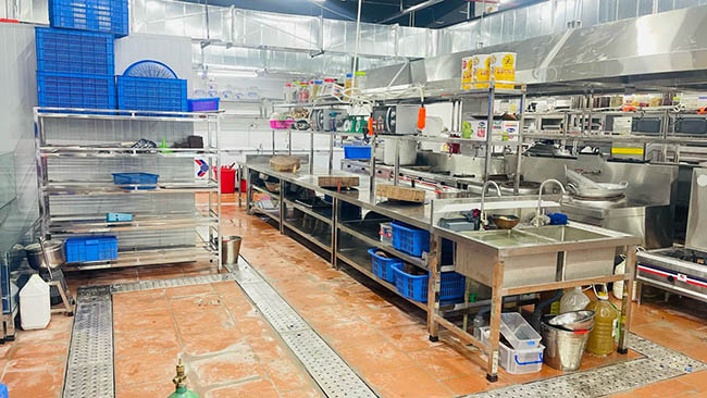 Thiết kế bếp một chiều