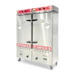 Tủ nấu cơm 24 khay nấu từ 80kg Gạo/Mẻ liền điều khiển