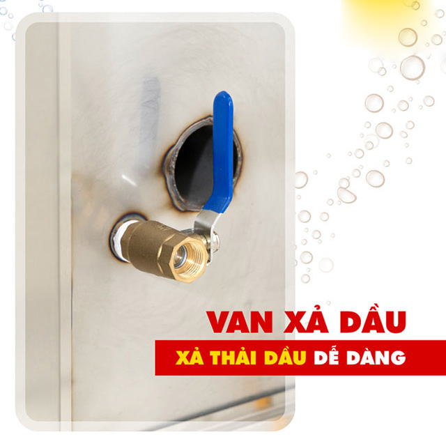 Van xả dầu