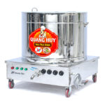 Nồi nấu phở điện 250L hầm xương, nấu nước lèo NP250