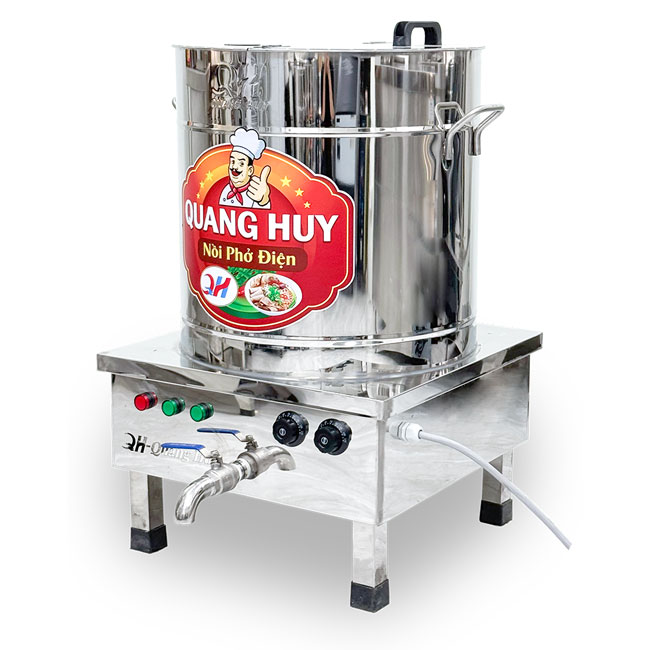 Nồi nấu phở điện 70L hầm xương, nấu nước lèo NP70