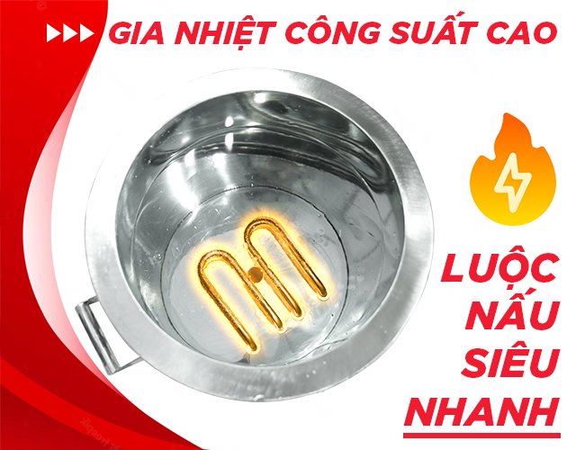 Bên trong nồi nấu phở điện 80L