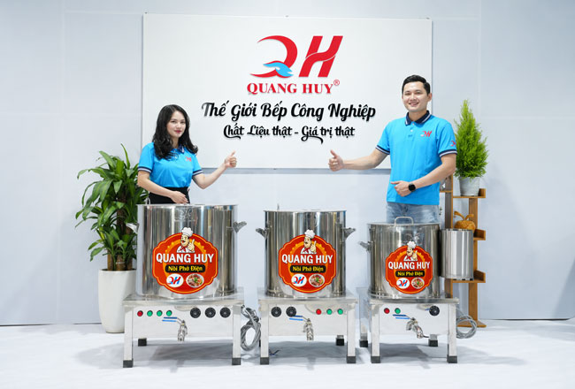 Bộ 3 nồi nấu phở điện Quang Huy