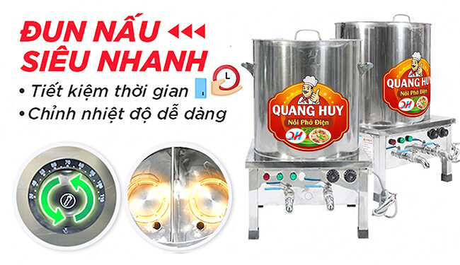 Lợi ích nồi nấu phở 2 ngăn