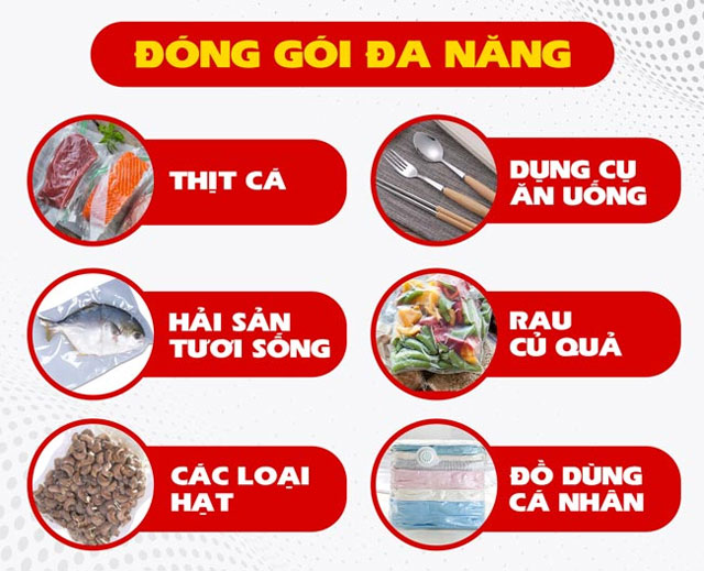 Bảo quản đa dạng thực phẩm
