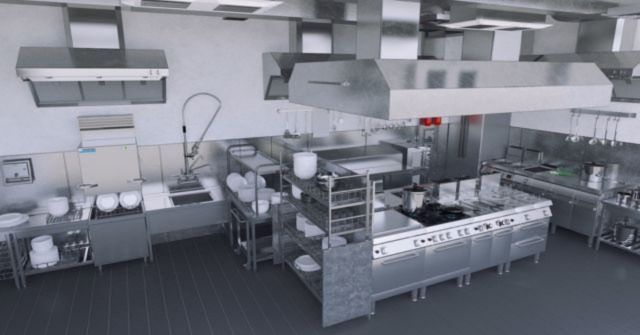 Quy tr&igrave;nh thiết kế v&agrave; thi c&ocirc;ng bếp cho nh&agrave; h&agrave;ng Bistro tại Inox Quang Huy