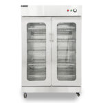 Tủ sấy bát 2 cánh kính chính diện