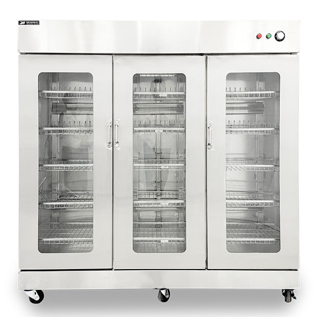 Tủ sấy bát 3 cánh kính