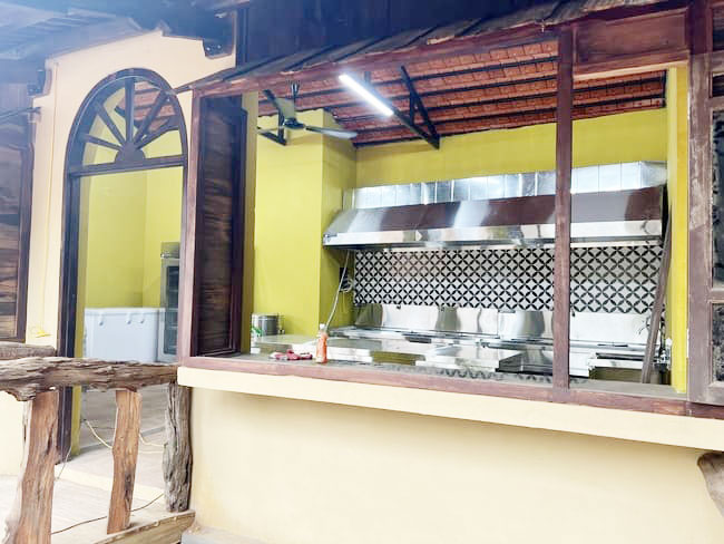 Ánh sáng khu bếp 