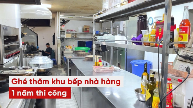 Review Bếp ăn nhà hàng sau 1 năm nghiệm thu và hoạt động