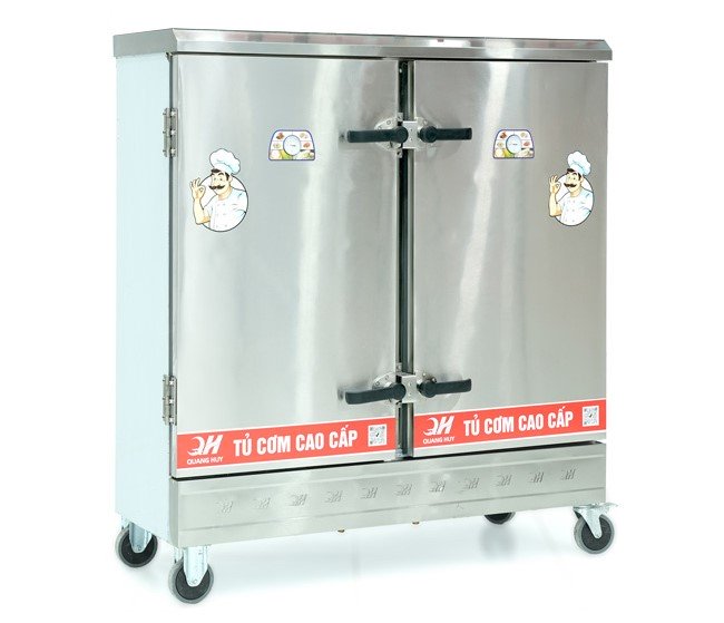 Thiết kế bên ngoài tủ cơm 24 khay