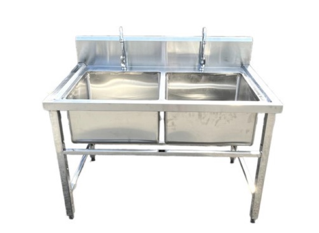 Chậu rửa đôi 1100 x 500 x 1500 mm