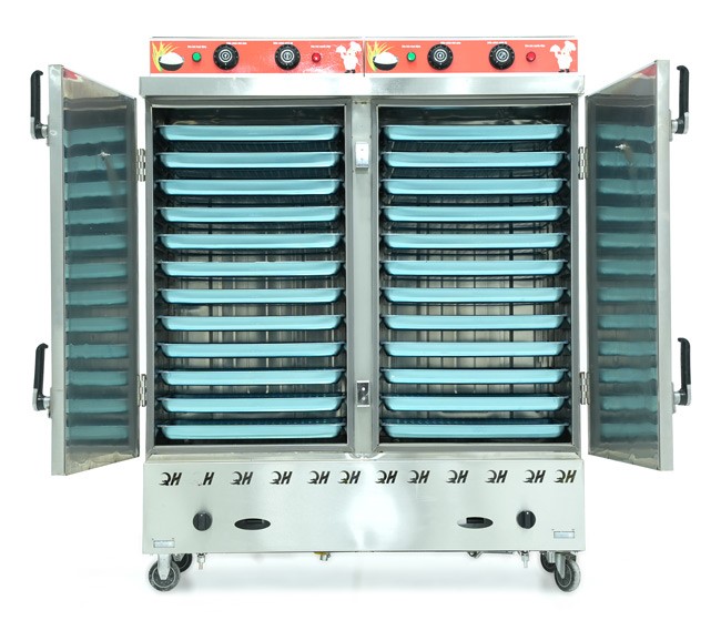 Tủ cơm c&ocirc;ng nghiệp 24 khay