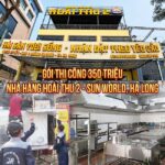 Gói thi công bếp nhà hàng 350 triệu nhà hàng Hoài Thu 2 Sun World Hạ Long