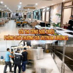 Gói thi công bếp nhà hàng 500 triệu phòng chờ Vietnam Airlines