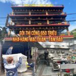 Gói thi công bếp nhà hàng 650 triệu nhà hàng Mạc Quán - Tam Đảo