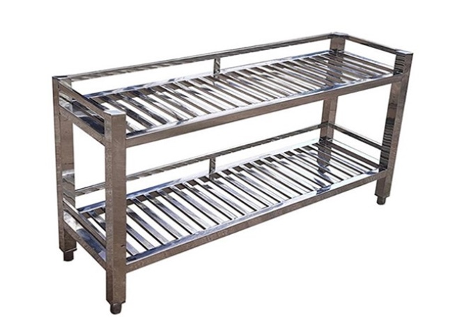 Kệ thanh 2 tầng trên chậu