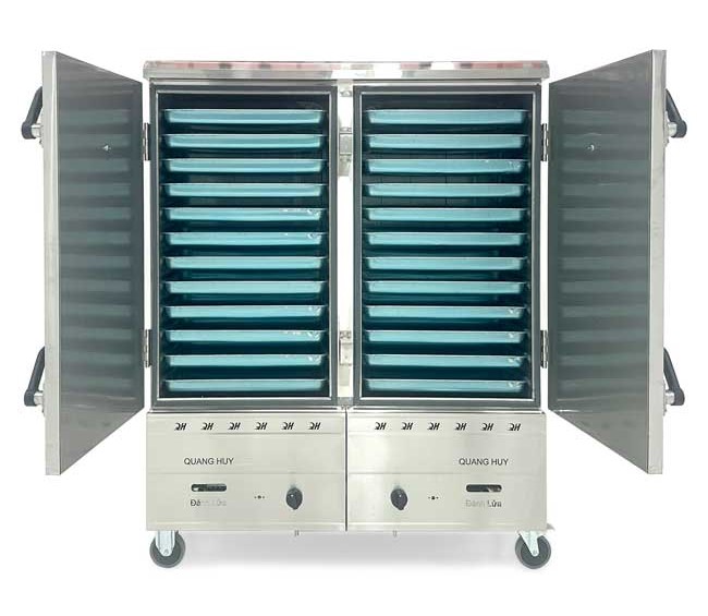 Tủ cơm 24 khay gas