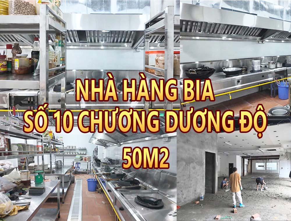 Dự án nhà hàng bia số 10 Chương Dương Độ