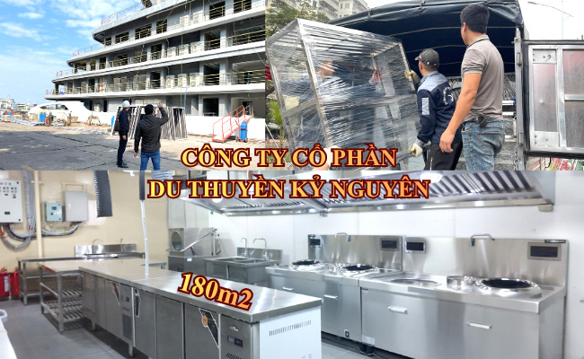 Dự án cung cấp thiết bị bếp cho tàu biển Công ty Cổ phần Du thuyền Kỷ Nguyên