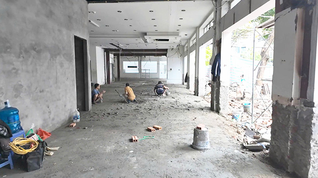 Thi công nhà hàng bia số 10 Chương Dương Độ