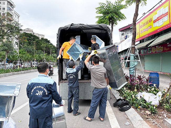Vận chuyển dự án Công ty TNHH Thịnh Phúc MInh