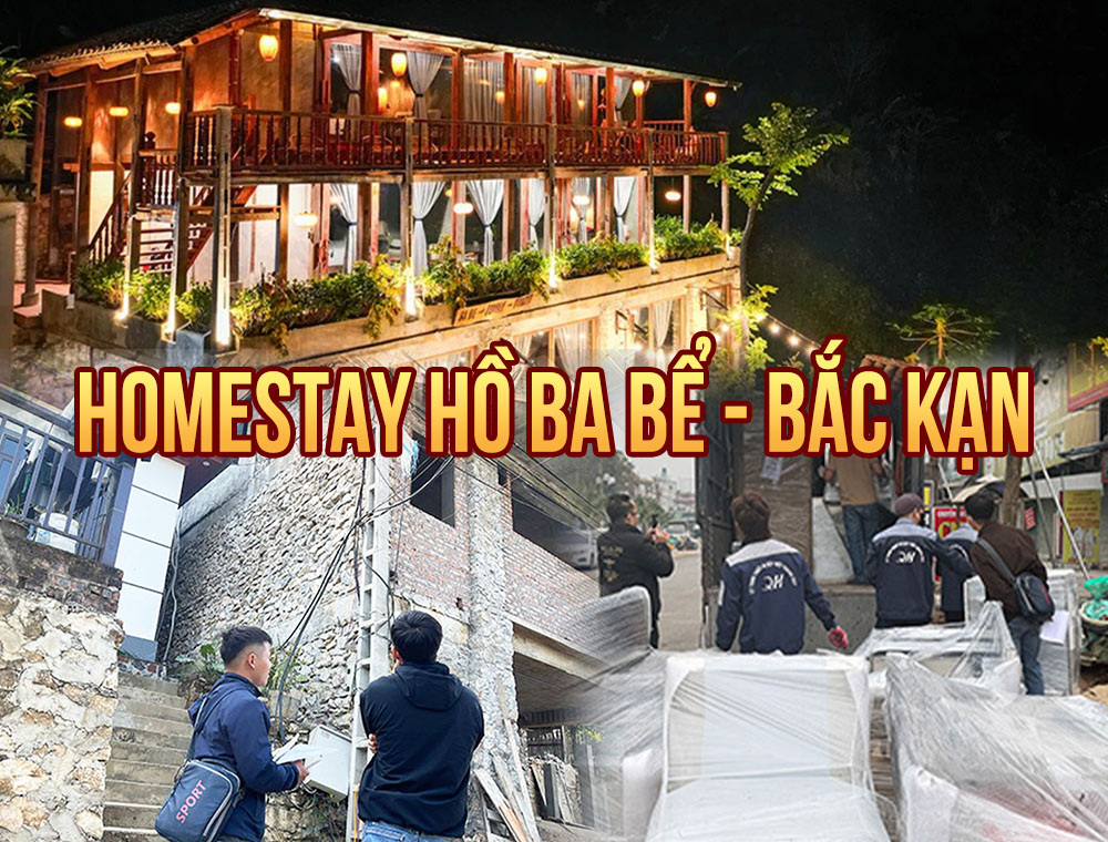 Dự án Homestay Hồ Ba Bể - Bắc Kạn